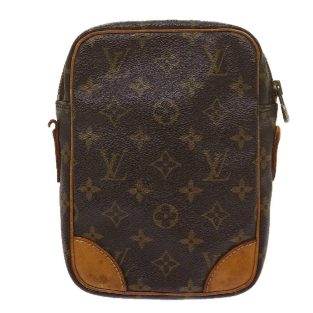 Louis Vuitton Monogram Danube Shoulder Bag Brown